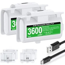 Charging Dock & 2* Xbox Rechargeable Battery Pack for Xbox One Xbox Series X|S