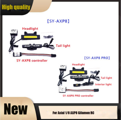 SY-AXP8 PRO/SY-AXP8 LED Light Set for Axial 1/8 AXP8 Gilamon RC Crawler Car SDE