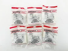 New Lot of 6 Wiremold 3YY49 V500 Raceway V518 External Elbow