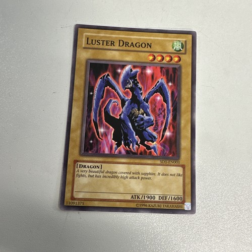 Yu-Gi-Oh! Luster Dragon Ultra Rare 1996 Kazuki Takahashi - Picture 3 of 14