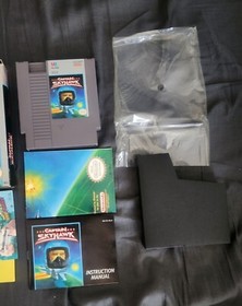 Captain Skyhawk NES Nintendo Completo En Caja Excelente Estado con P&oacute;ster RARO!