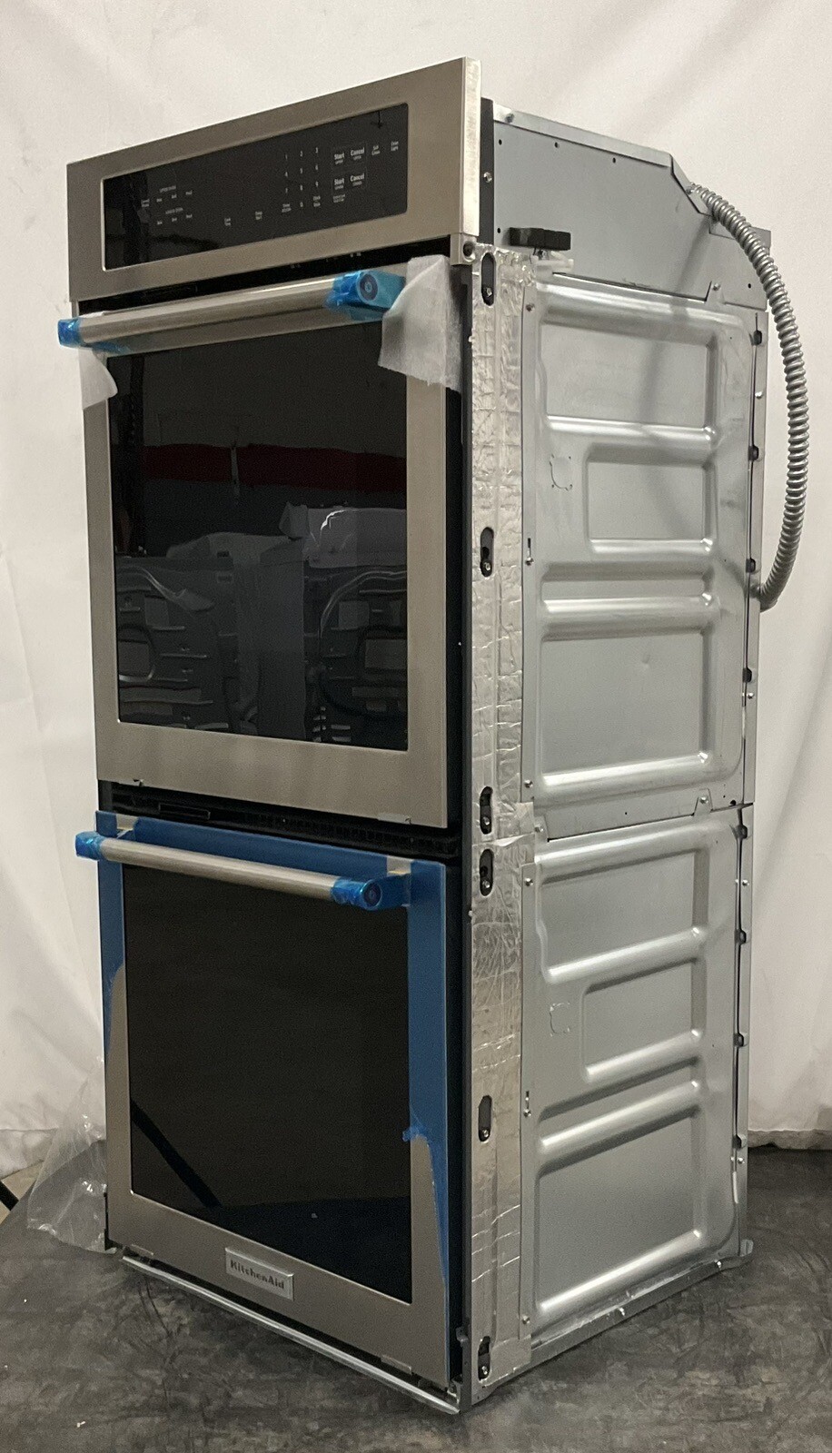 Kitchenaid KODC304ESS 24" Stainless Steel Electric Double Wall Oven W/Convection 883049355870 eBay