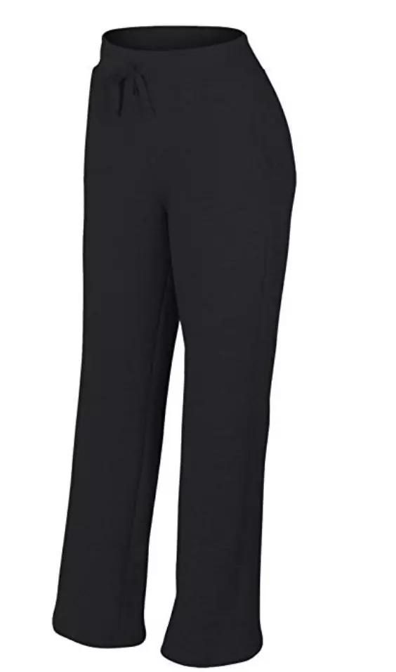 Gildan Ladies Heavy Blend Open Bottom Sweatpant Jog Pants XXL Navy