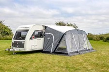 Sunncamp Inflatable Awning Swift Air 390 Sc Caravan Lightweight Porch Grey 