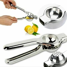 Stainless Steel Kitchen Bar Lemon Orange Lime Squeezer Juicer Hand Press Tool