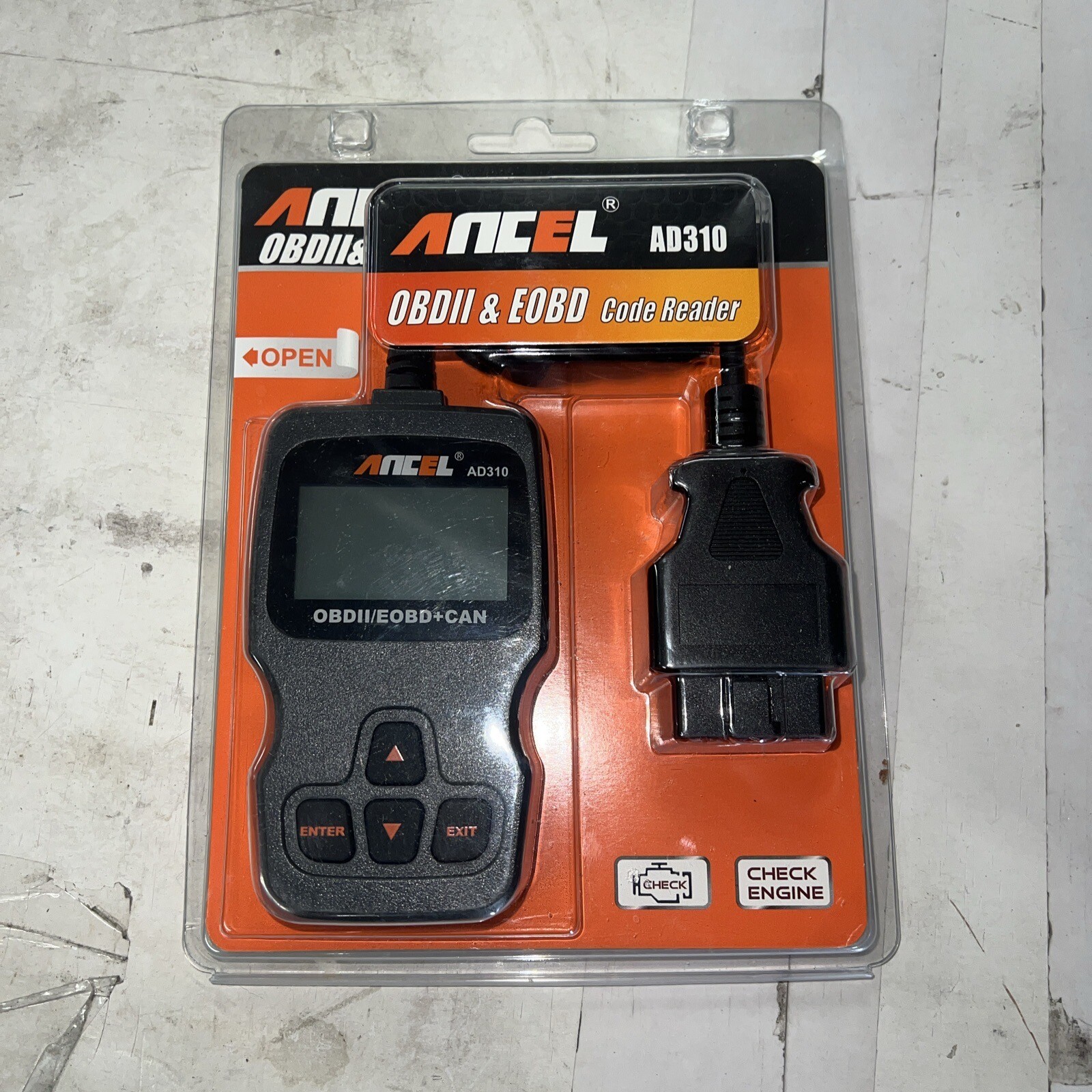 ANCEL AD310 Classic Enhanced OBD II Scanner Car Engine Fault Code Reader CAN-image