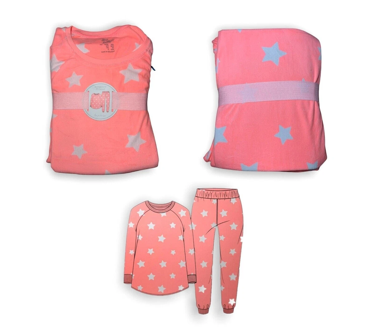 super soft fleece pyjamas primark