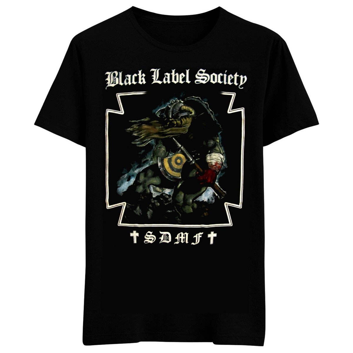 BLACK LABEL SOCIETY cd lgo SDMF VIKING WAR Official SHIRT LAST