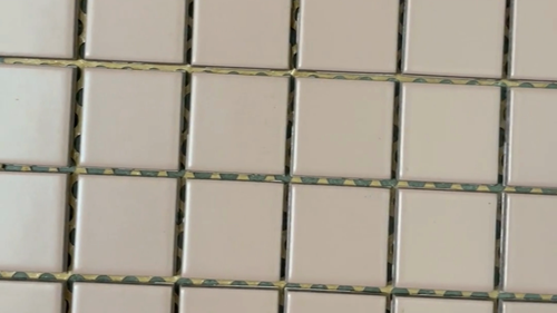 Salmón rosa 1 7/8"" x 1 7/8"" azulejos remodelación baño cerámica mate C#694 200 pies cuadrados - Vídeo 1 de 1