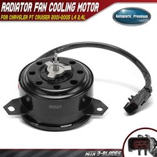 Radiator Fan Cooling Motor For Chrysler Pt Cruiser 2001 2002 2003-2005 L4 2.4l