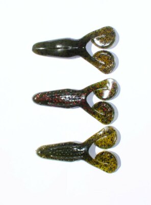 AUSVERKAUF: Strike King Toad, 3 Farben, Frog, Frosch, Creature-Bait, Cheburashka