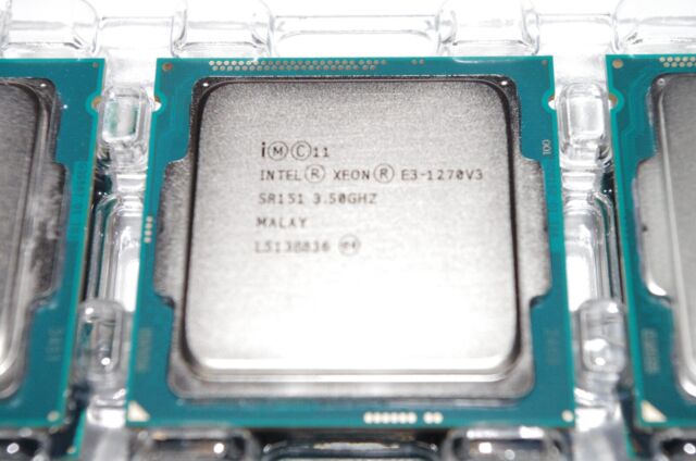 SR151 Intel Xeon E3-1270v3 Quad Core 3.5GHz LGA1150 CPU Processor Grade A! SR151 Intel Xeon E3-1270v3 Quad Core 3.5GHz LGA1150 CPU Processor Grade A!