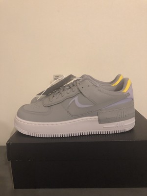 Nike Women's Air Force 1 Shadow Wolf Grey/Lavender Mist - CI0919-002