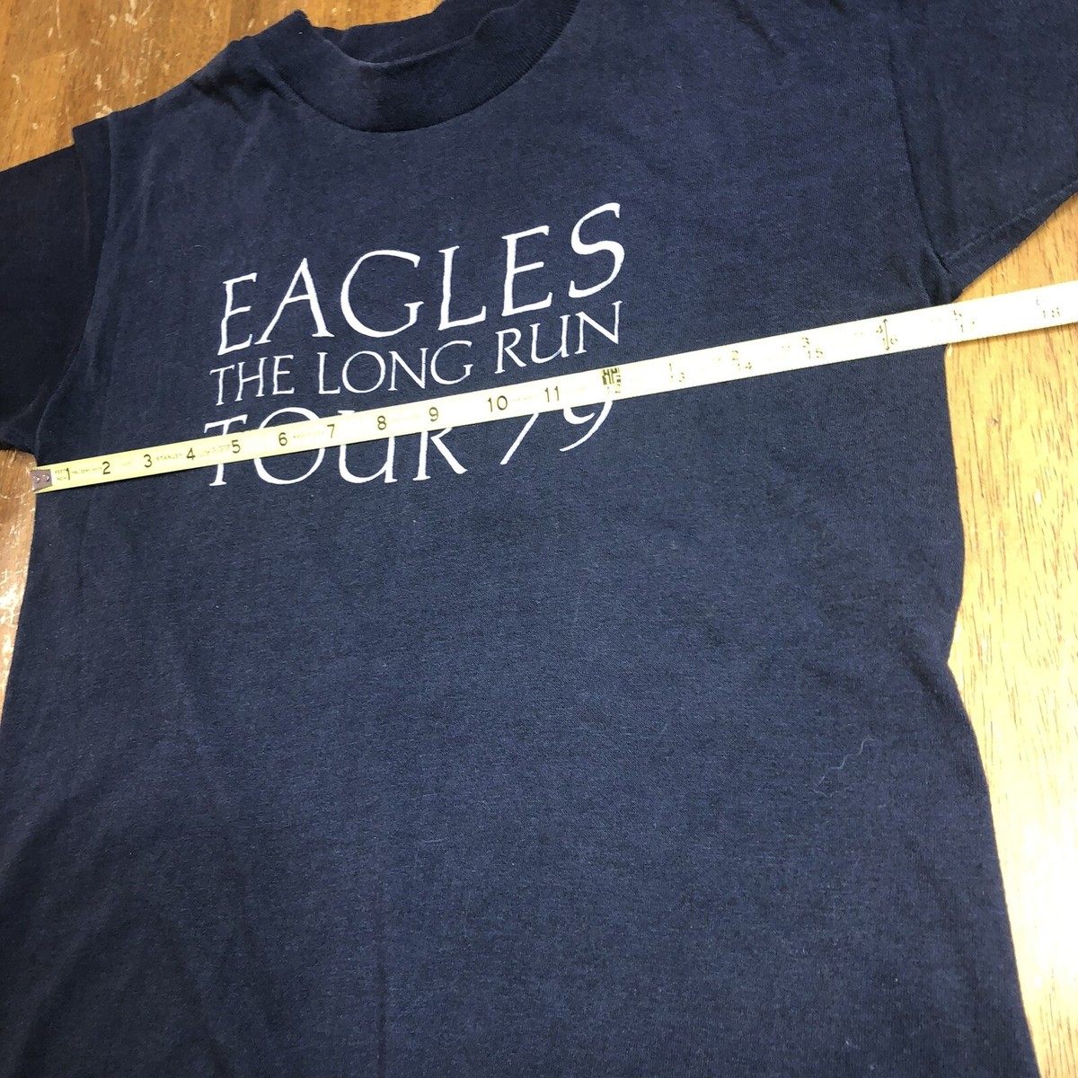 Eagles THE LONG RUN TOUR 79 Tシャツ Vintage Eagles 1979 The Long Run Tour Shirt Black Size M/S