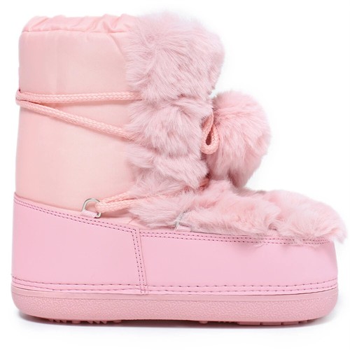 2024 Winter Weiß Halbhohe Stiefel Damen Fell Stiefel Marke Luxus Flauschig Schneestiefel - Bild 20 von 25