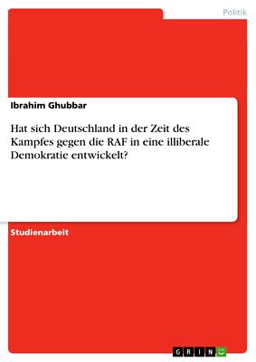 Hat sich Deutschland in der Zeit des Kampfes gegen d[...] | Buch | 9783638802888