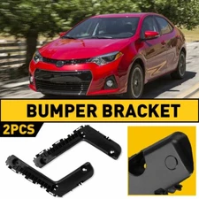FRONT BUMPER RETAINER BRACKETS FOR 2014 2015 2016 2017 TOYOTA COROLLA