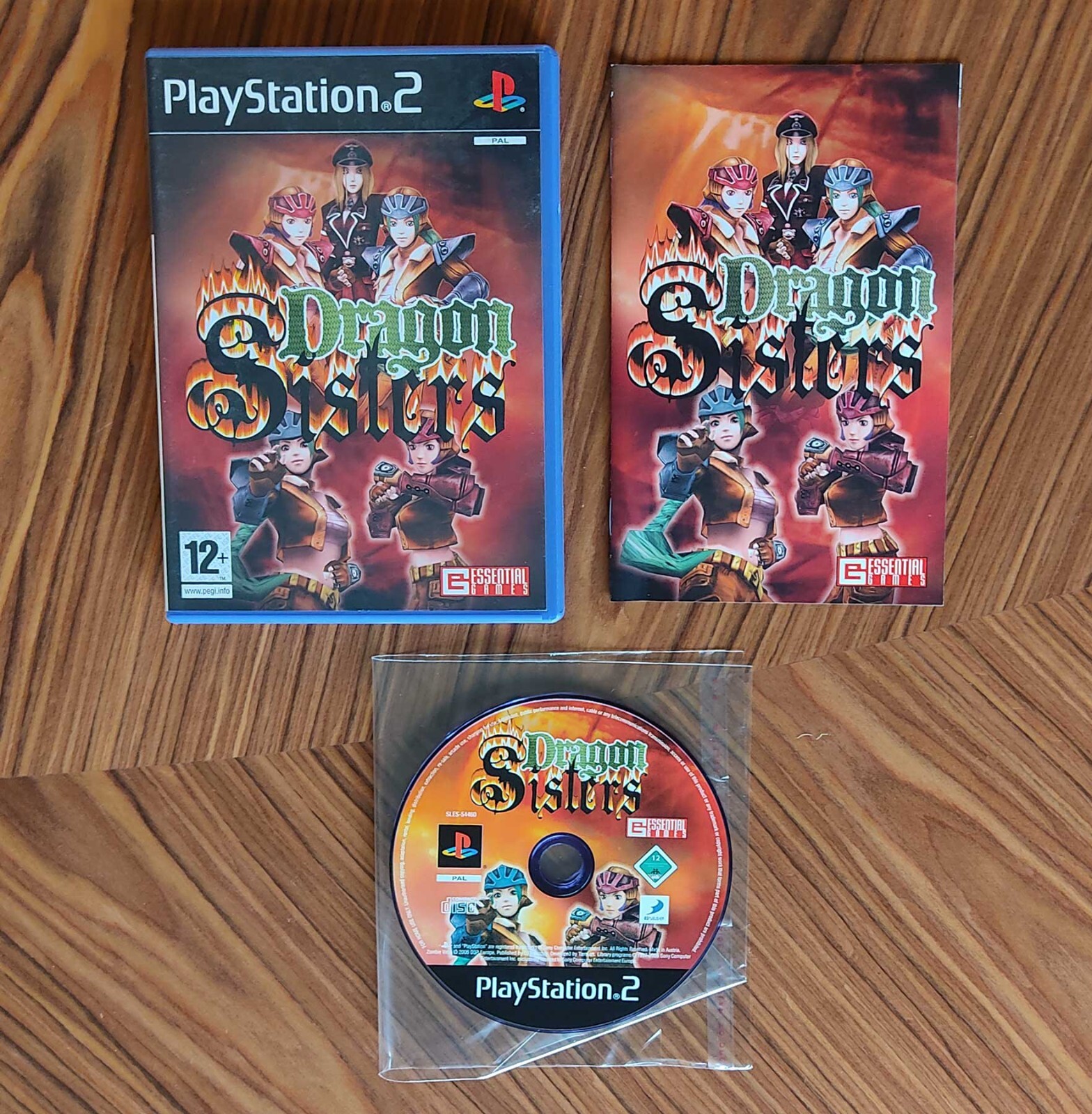 Nouveau! Dragon Sisters PS2 PLAYSTATION 2 PAL Espagne Envoi Combiné!