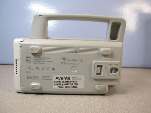 PHILIPS INTELLIVUE X2 MMS M3002A Monitor/Nellcor Oximax 12XL FAST EASI #6 TESTED - Picture 4 of 7