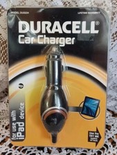 DURACELL CAR CHARGER MODEL DU5234 FOR USE WITH IPAD DEVICE