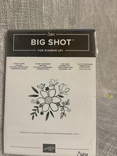 Stampin up LOVELY FLORAL DYNAMIC Embossing Folder Retired