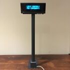 Logic Controls Ld9900-Gy Customer Pole Display Point Of Sale (8pin mini Din Cnx)