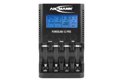 ANSMANN Ladegerät Powerline 4.2 Pro Mignon AA NiMH Akkus 1001-0079
