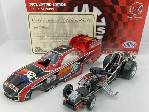 FRANK PEDREGON 2002 K&N FILTERS 1/24 R/C AUTHENTICS DIECAST FUNNY CAR 1/1,656 - Picture 10 of 10