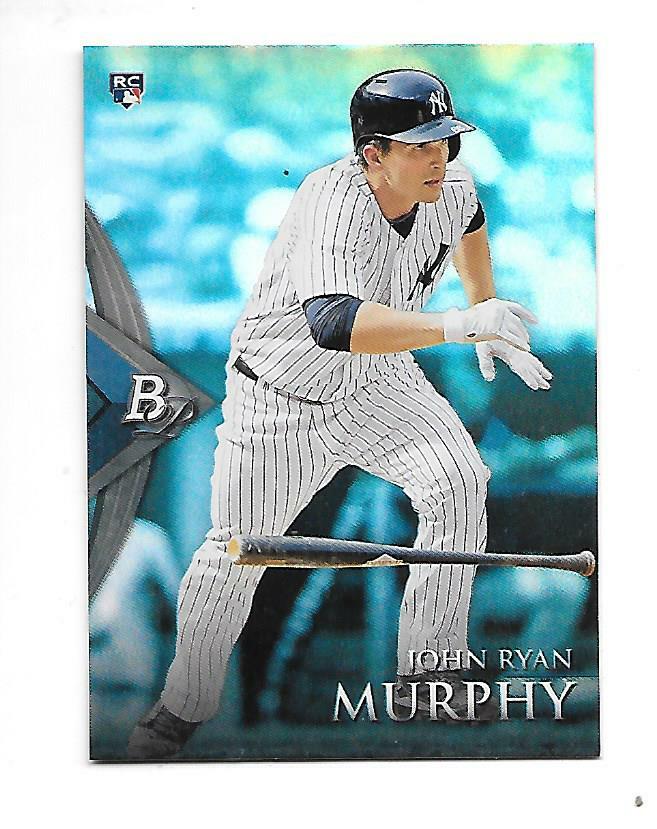 JOHN RYAN MURPHY 2014 BOWMAN PLATINUM SAPPHIRE #98 NEW YORK YANKEES
