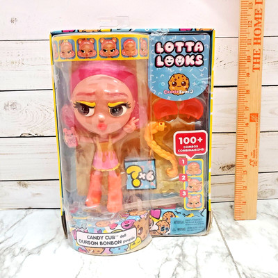 LOTTA LOOKS COOKIE SWIRL CANDY CUB DOLL 100+ COMBOS OFF
