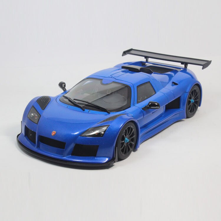 【美品】AUTOart GUMPERT APOLLO S 1/18 AUTOart 1/18 GUMPERT APOLLO S Diecast Model Car Gifts Blue