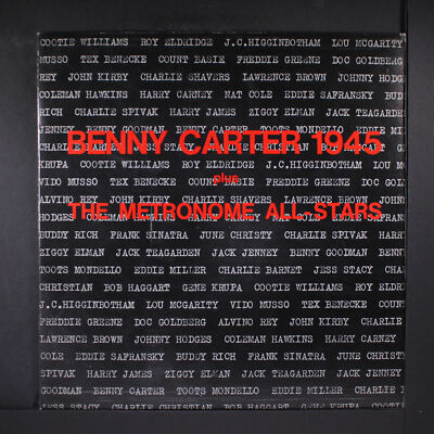 BENNY CARTER / METRONOME ALL-STARS: 1945 / 1940-1946 QUEEN-DISC 12'' LP 33 RPM