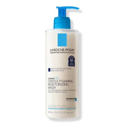 La Roche Posay Lipikar AP+ Gentle Foaming Moisturizing Wash 400ml 13.52 oz