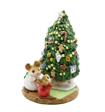 Wee Forest Folk M-123 Under the Chris-Mouse Tree (Retired)