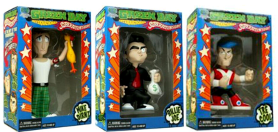 GREEN DAY set of all 3 vinyl figures BILLIE JOE, TRE COOL and MIKE
