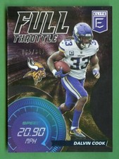 DALVIN COOK 2021 ELITE FOOTBALL FULL THROTTLE INSERT /349 MINNESOTA VIKINGS