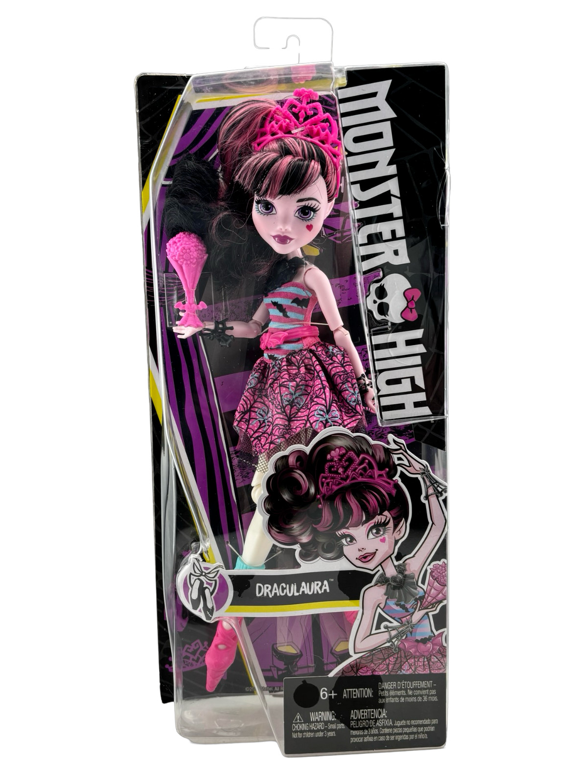 Monster High Ballerina Ghouls Draculaura Doll 2017 Mattel FAST SHIPPING