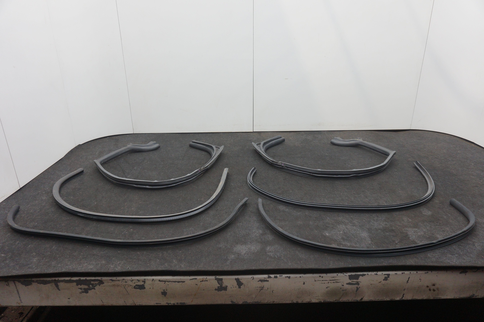 Set 6 Left Right Door & Rear Deck Lid Weatherstrip Seal M720R McLaren 650S 2015