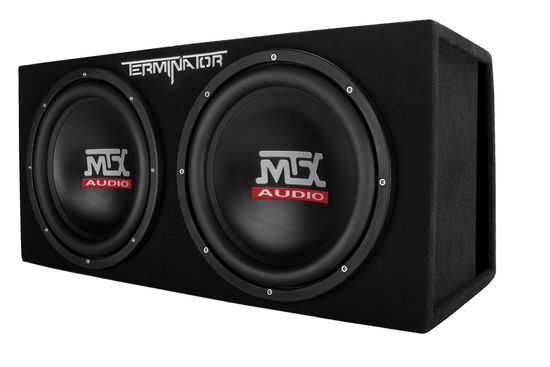 MTX Terminator TNE212DV 1000 Вт RMS Сдвоенные 12 сабвуферов Вентилируемый саббокс 35990₽