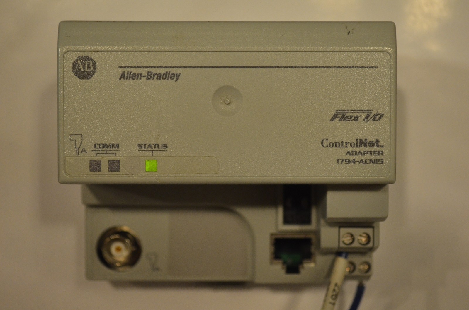 Allen Bradley 1794-ACN15 /C ~S1794-ACN15 /C ControlNet Remote I/O ...