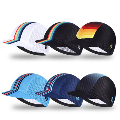 WEST BIKING Breathable Cycling Cap Helmet Liner Skull Cap Sunhat Riding Brim Cap