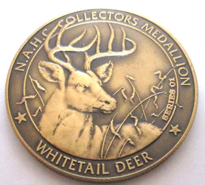 North American Hunting Club Collectors Medallion Series 01 Whitetail Deer NAHC