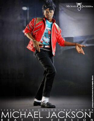 激レア 美品 マイケル・ジャクソン_MICHAEL _BEATIT_フィギュア Hot Toys Michael Jackson 1/6 scale Figure Beat It edition