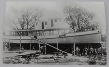 Steamship Steamer CAROLINE VINYARD real photo postcard RPPC