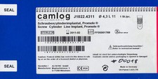 CAMLOG Screw-Cylinder-Line® promote IMPLANTAT  1022.4311  Ø 4.3mm x 11mm NEU OVP
