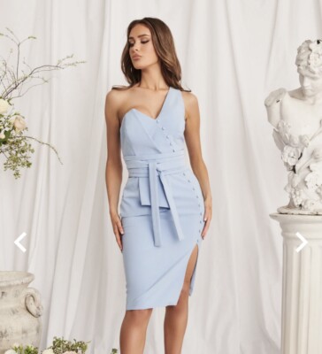 blue island beach cover up dress Crissy Cotton Cover-Up Dress Frozen BLUE / S main image 1