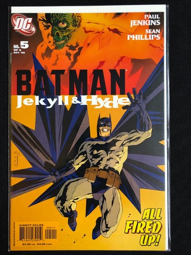 Lote de cómics Batman: The Strange Case of Jekyll & Hyde 1-6 en muy buen estado DC - Imagen 6 de 7