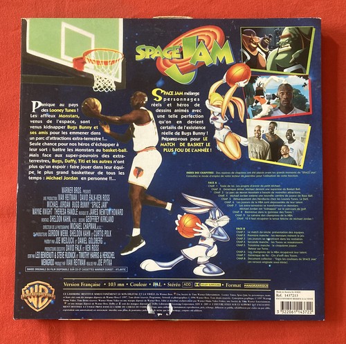 SPACE JAM 1997 PAL FRANZÖSISCHE VERSION SEHR GUTER ZUSTAND LASER DISC LASERDISC - Bild 4 von 6