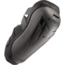 EVS Sports Option Elbow Guards | Motorcycle Protection | Black |
