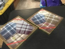 Box of 3 Men's Cotton Handkercheifs